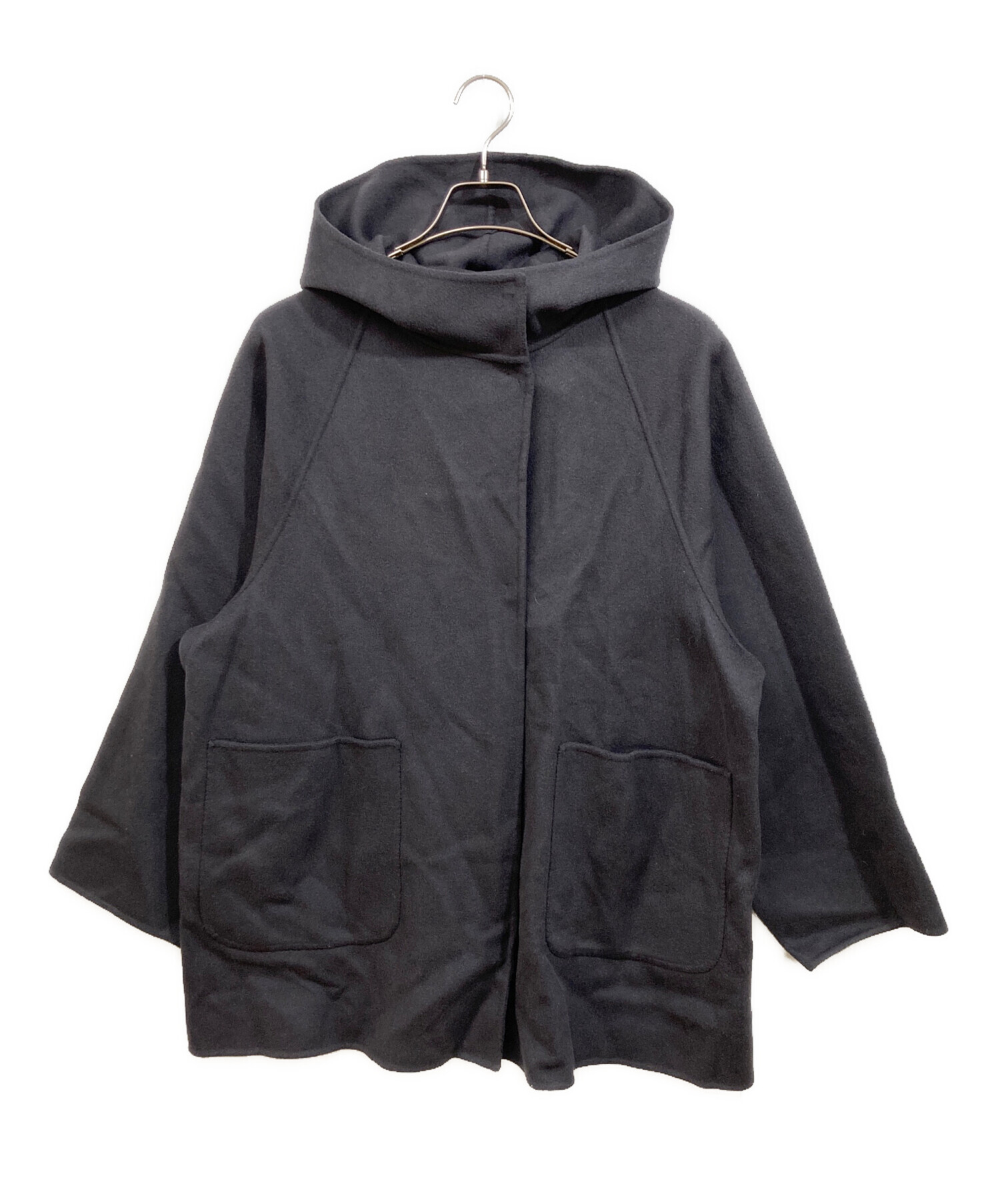 中古・古着通販】IENA (イエナ) SUPER120 ダブルフェイスフードコート 