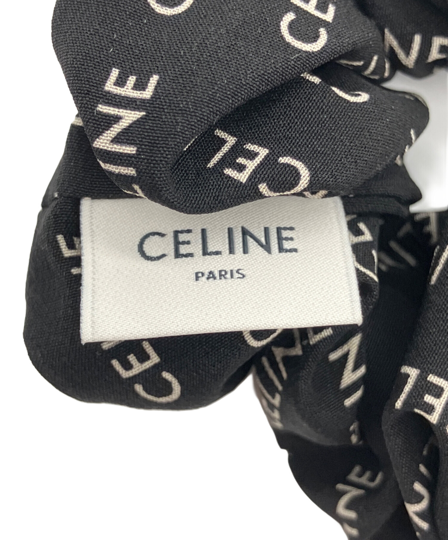 【新品未使用品】CELINEシュシュお値下げ不可 CELINE(セリーヌ) レイユールシュシュ ブラック｜【公式】カインドオル