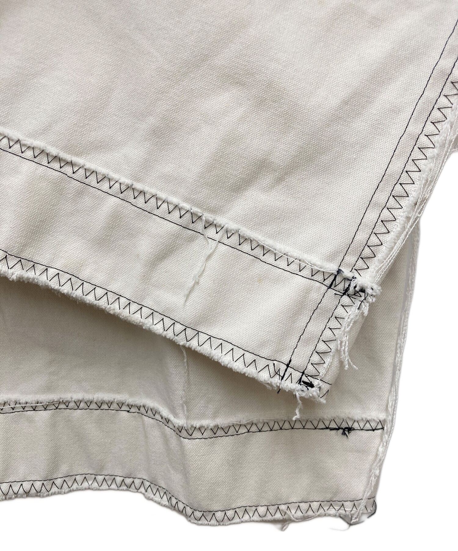 メゾンスペシャル / 総刺繍ワイドパンツ（ホワイト） MAISON SPECIAL（メゾンスペシャル） パンツ Skirt Combination Sheer