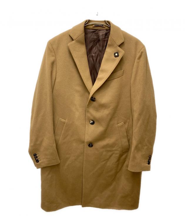 「yu-kiさん専用」LARDINI ベージュ チェスターコート yu-kiさん専用」LARDINI ベージュ チェスターコート yu-kiさん専用