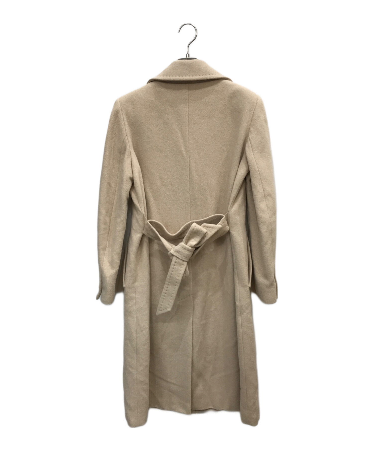 マックスマーラ アンゴラ シルク混 フード付コート maxmara studio 中古・古着通販】Max Mara Studio (マックスマーラ ストゥディオ