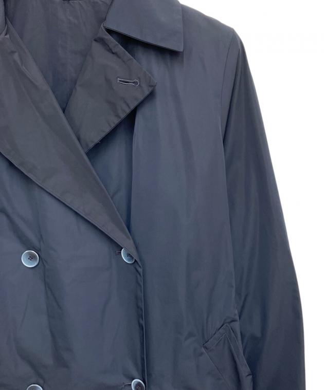 MAX MARA STUDIO ネイビー ブルー　リバーシブルフード付きコート Amazon | MAX MARA WEEKEND レディース リバーシブル撥水ツイル グース