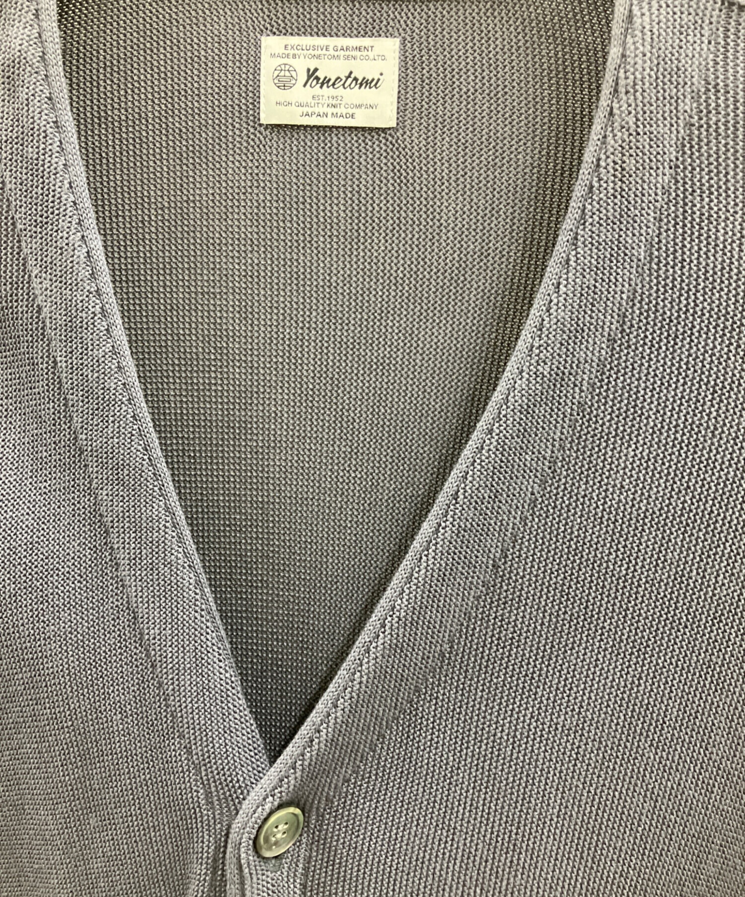 中古・古着通販】yonetomi (ヨネトミ) ギマコットン カーディガン