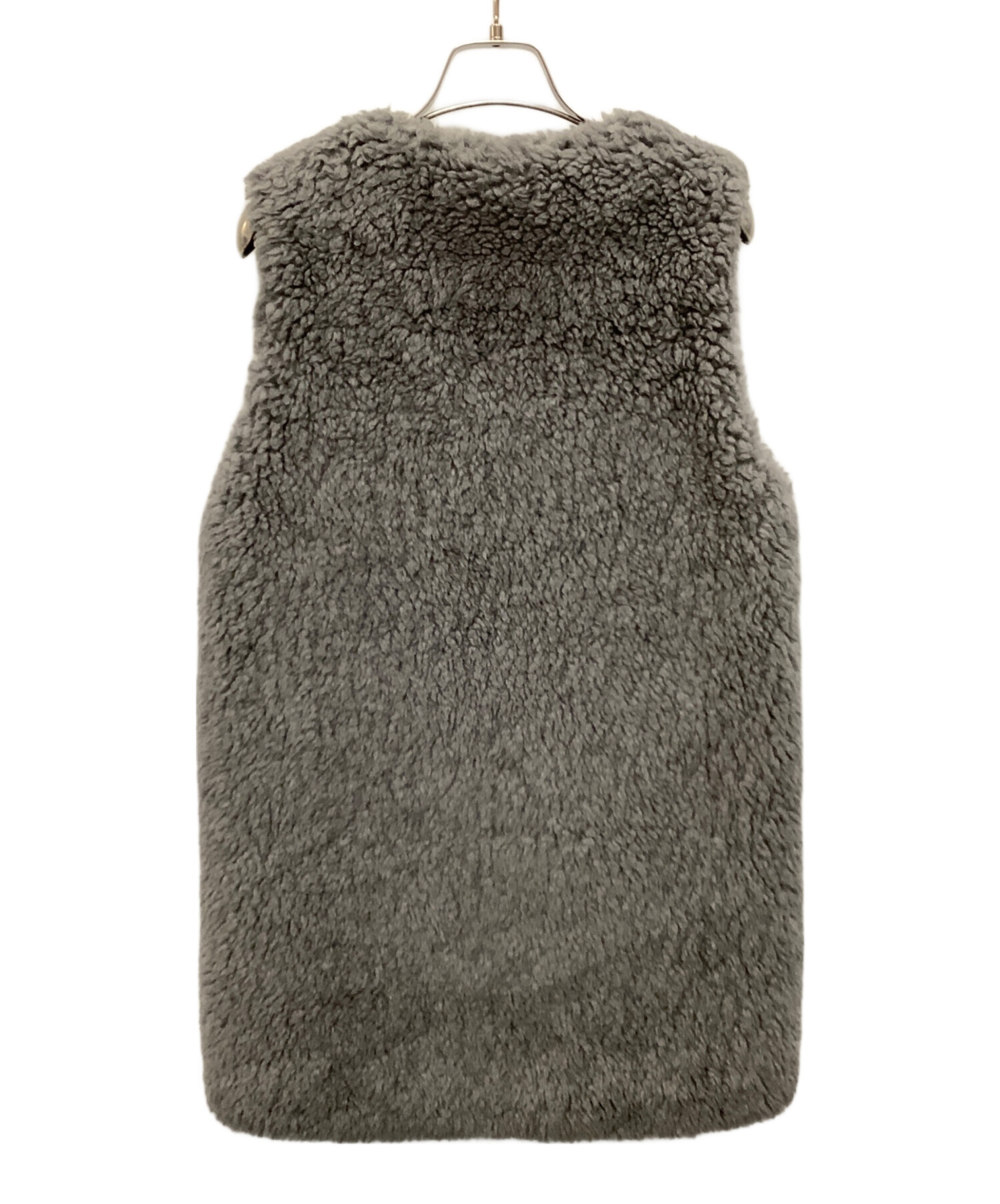 中古・古着通販】THE RERACS (ザ リラクス) ボアライナーベスト グレー