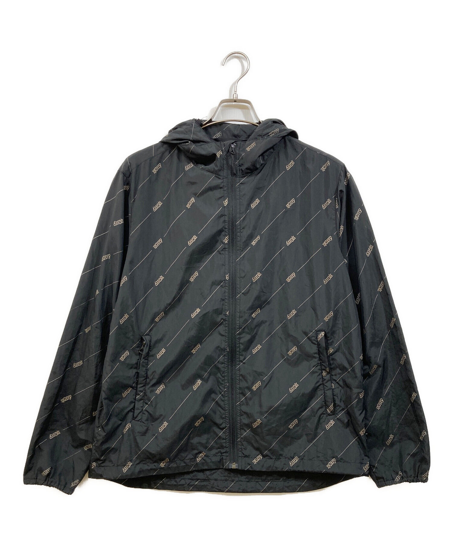 中古・古着通販】stussy (ステューシー) ロゴウインドブレーカー 