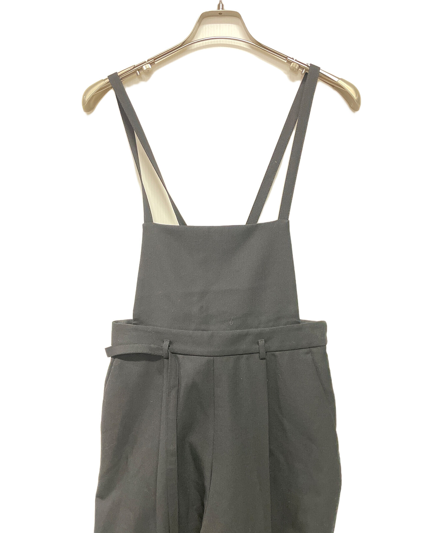 【新品未使用】ツイルサロペット 中古・古着通販】ANAYI (アナイ) ウールツイルサロペットパンツ