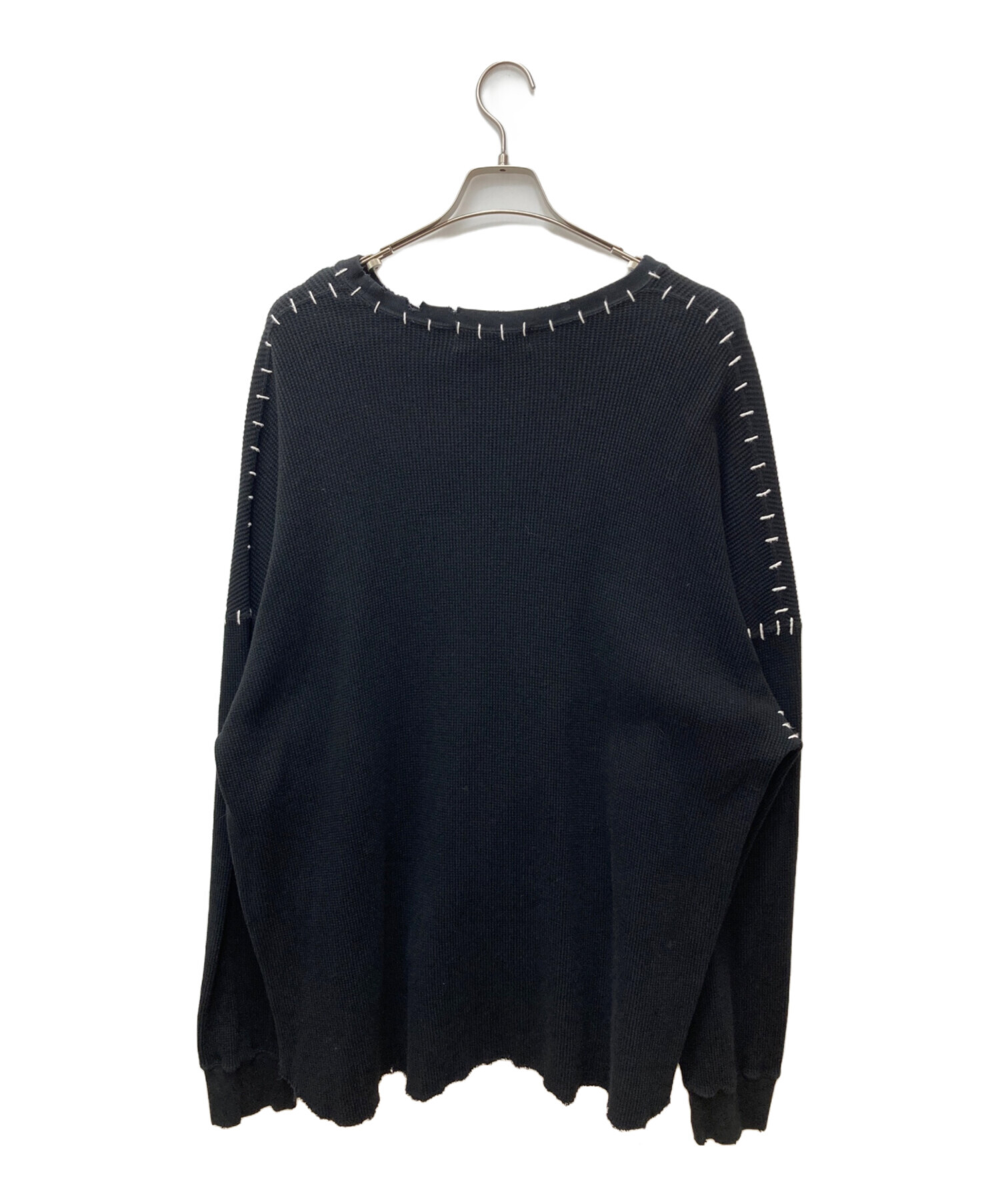 中古・古着通販】DISCOVERED (ディスカバード) DAMAGE WAFFLE CUTSEWN 