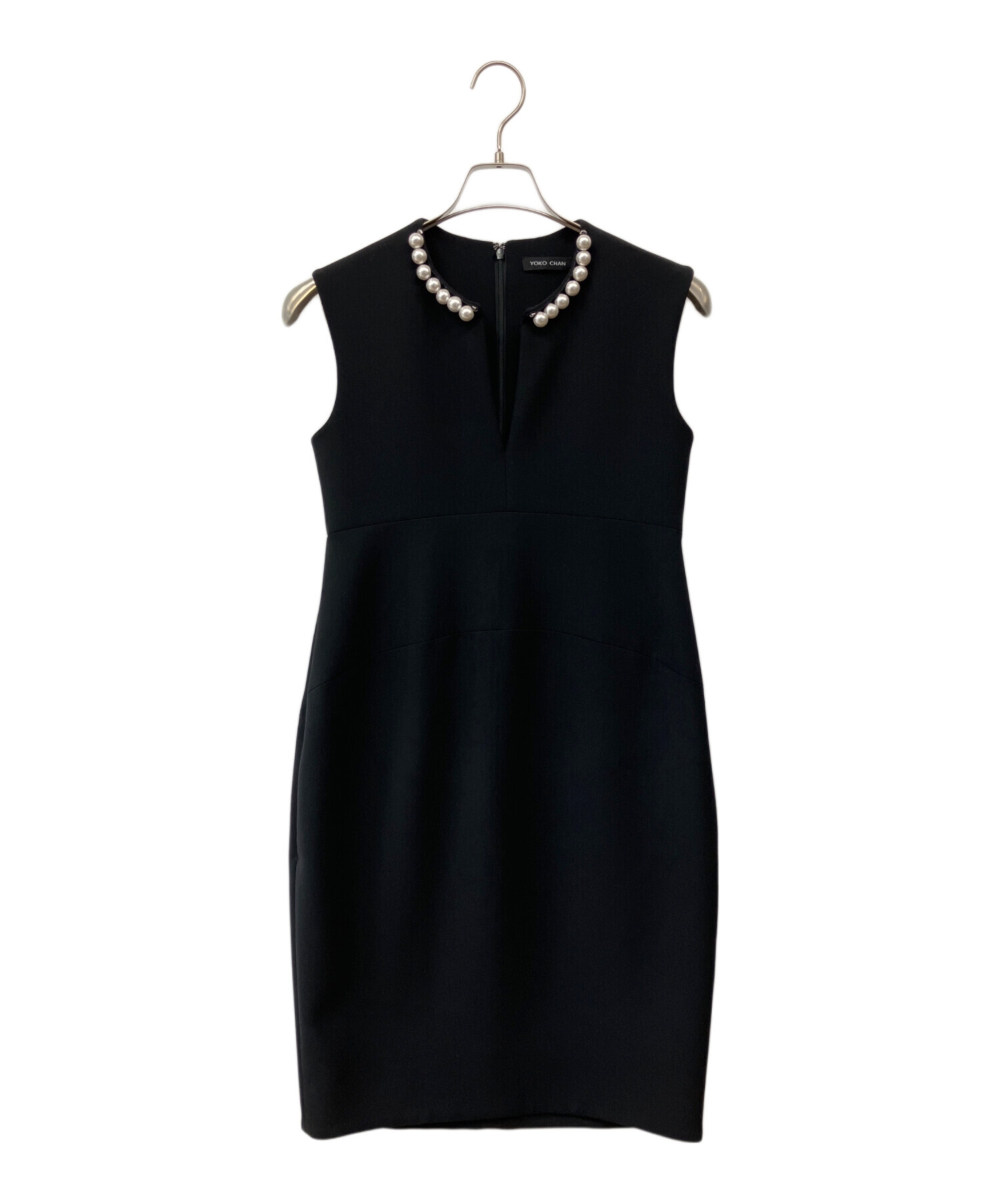 中古・古着通販】YOKO CHAN (ヨーコチャン) パールスリットネック