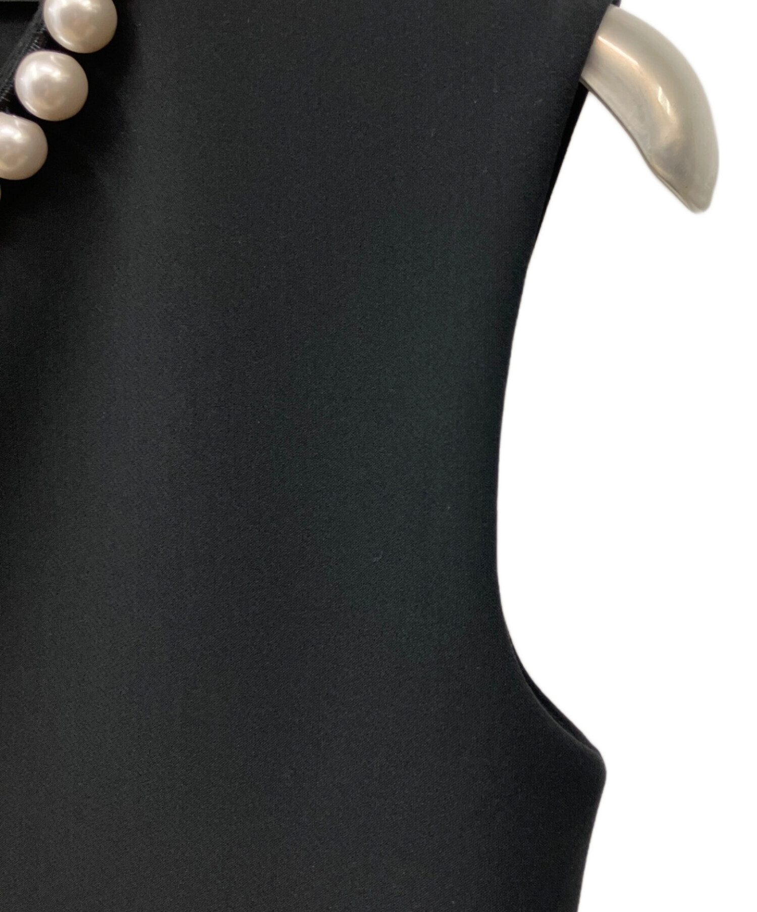 中古・古着通販】YOKO CHAN (ヨーコチャン) パールスリットネック