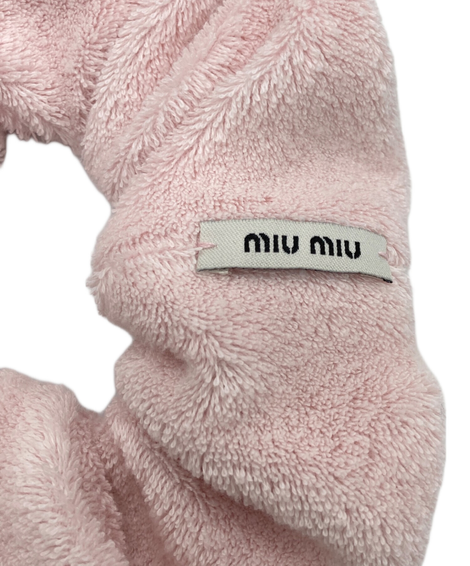 中古・古着通販】MIU MIU (ミュウミュウ) テリークロス シュシュ