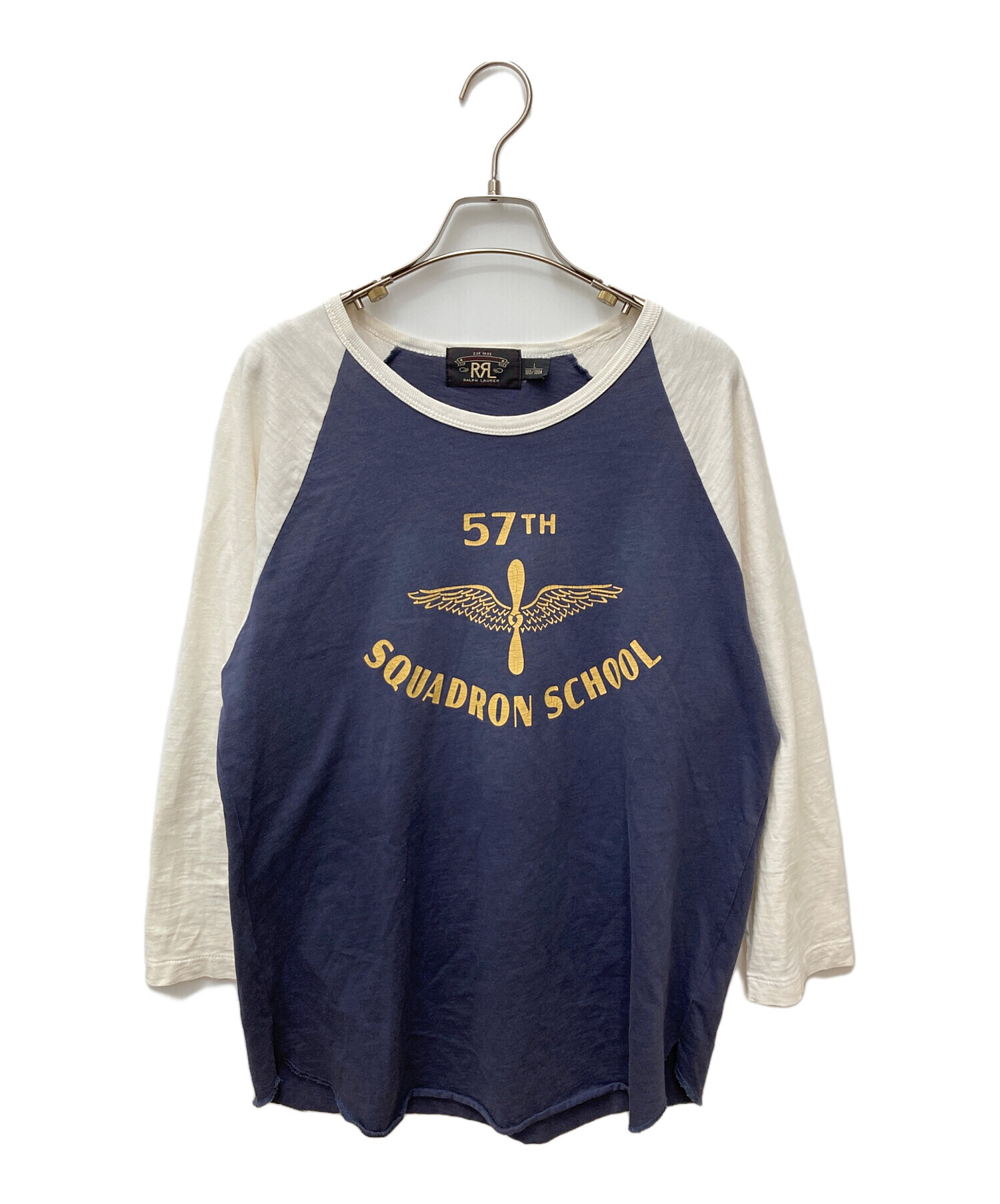 中古・古着通販】RRL (ダブルアールエル) ラグランベースボールT 