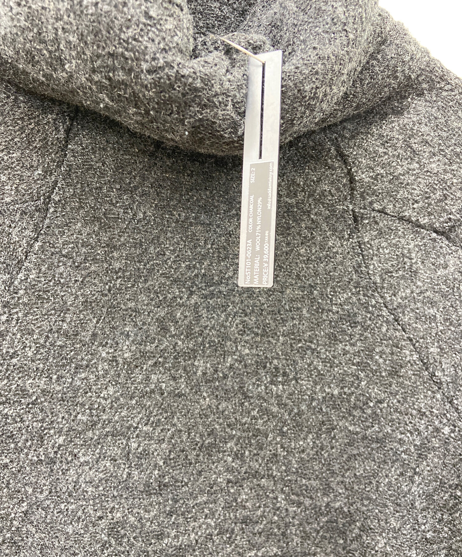 中古・古着通販】D.HYGEN (ディーハイゲン) ニット グレー サイズ:2 