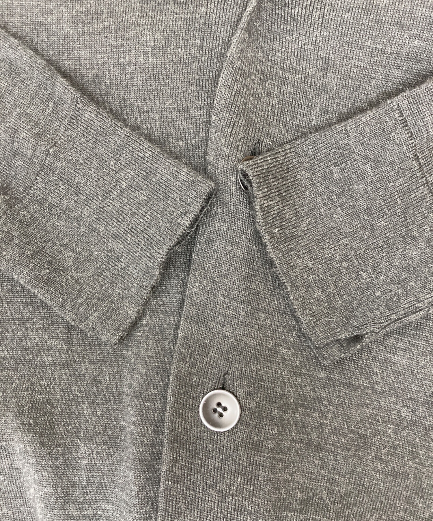 中古・古着通販】ATON (エイトン) NATURAL DYE SLOW WOOL カーディガン
