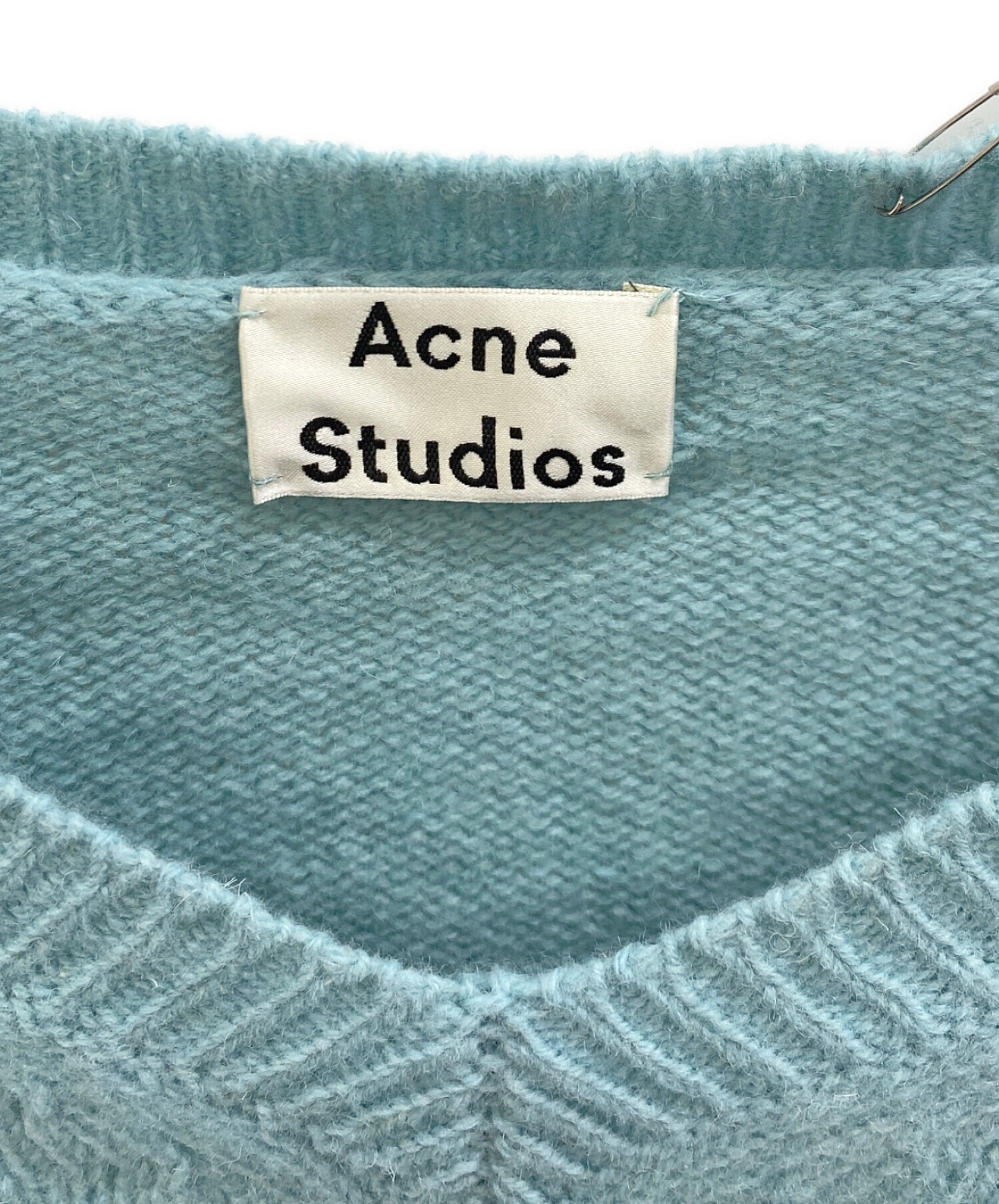Acne Studious モヘアニット　ミントグリーン 中古・古着通販】ACNE STUDIOS (アクネ ストゥディオス) ウールニット