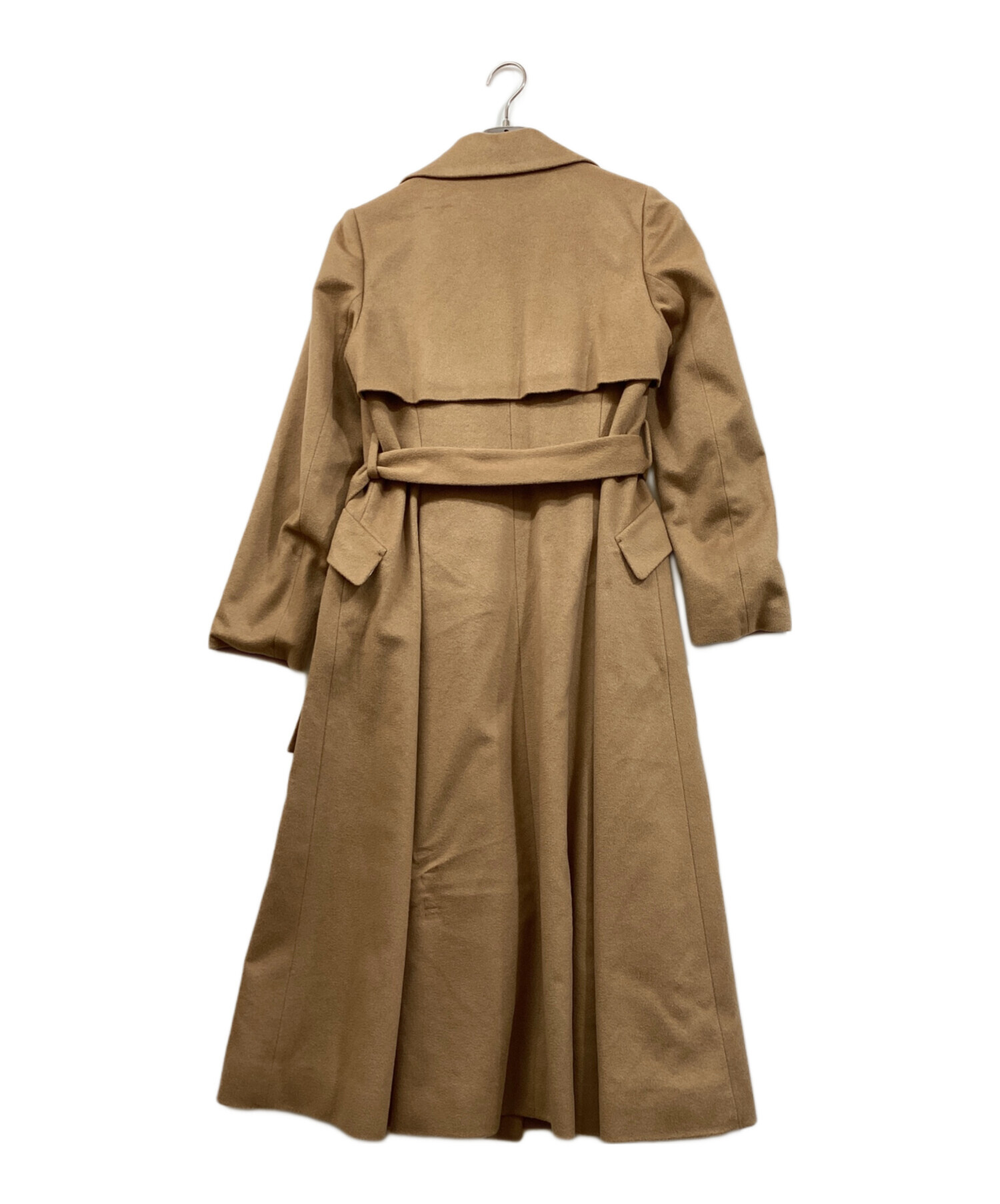 【美品】アナイ　カシミヤ100% ロングコート　イタリア製生地　キャメル　38 中古・古着通販】ANAYI (アナイ) カシミヤ100ドレスコート キャメル