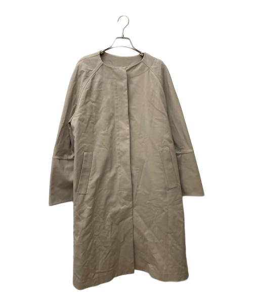 中古・古着通販】ADORE (アドーア) ライナー付ノーカラーコート 