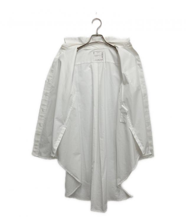 中古・古着通販】sacai (サカイ) ロングシャツ ホワイト サイズ:2
