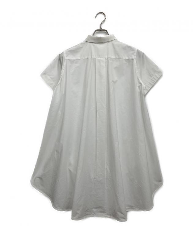 中古・古着通販】sacai (サカイ) ロングシャツ ホワイト サイズ:2