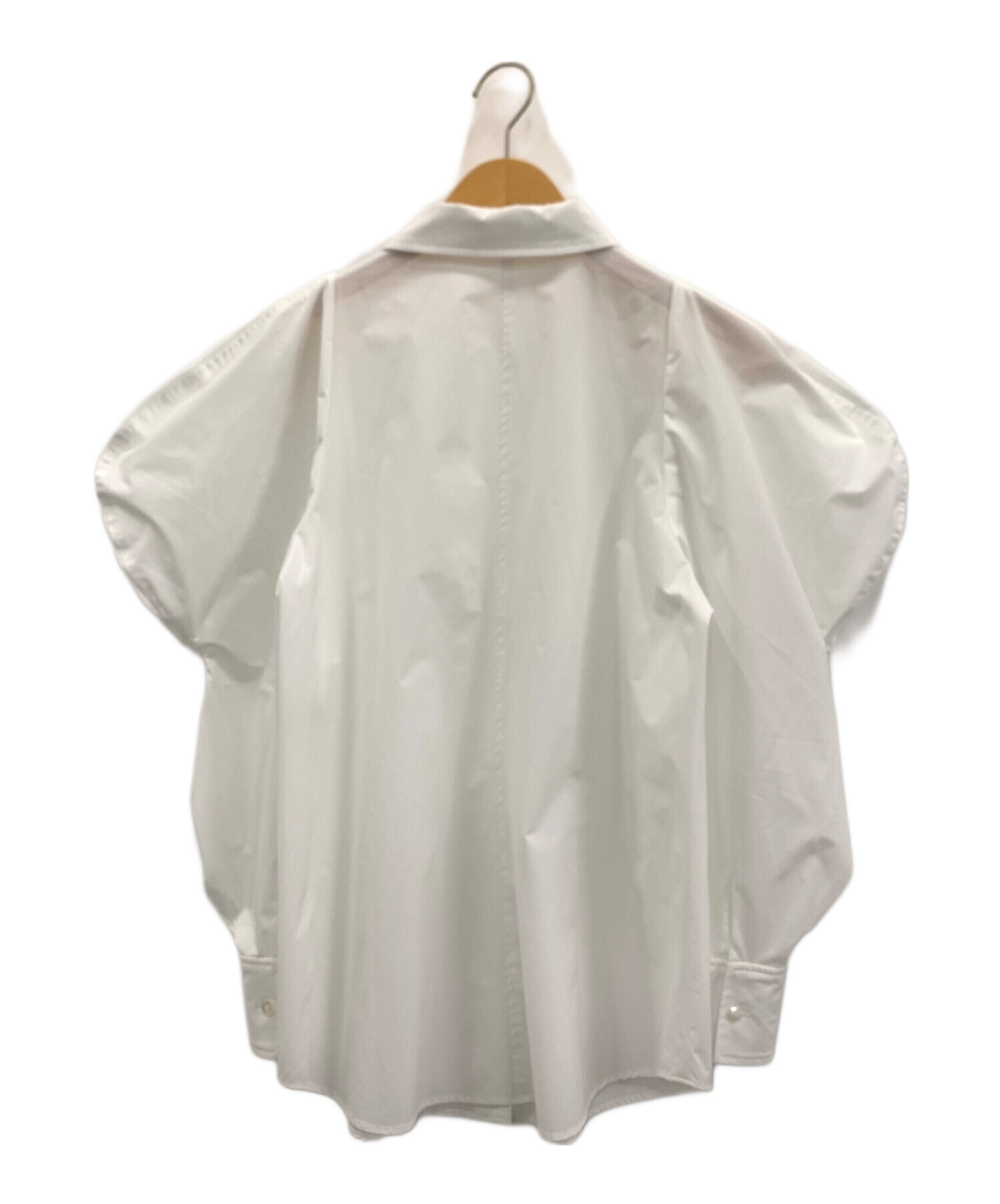 シーニュ　cygne とんがりトップス　ブラウス サイズ1 中古・古着通販】cygne (シーニュ) パフショルダーL/Sブラウス