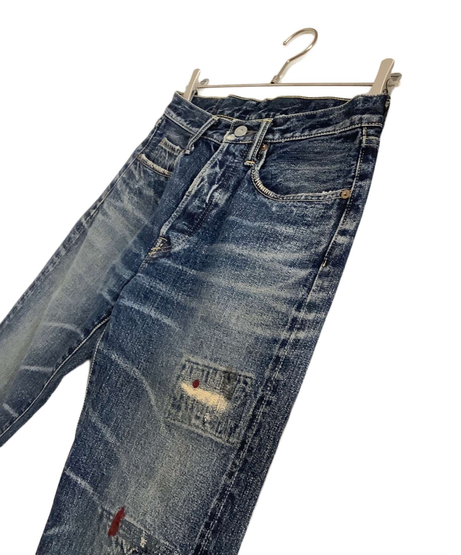中古・古着通販】KAPITAL (キャピタル) リペア加工デニムパンツ KIRO