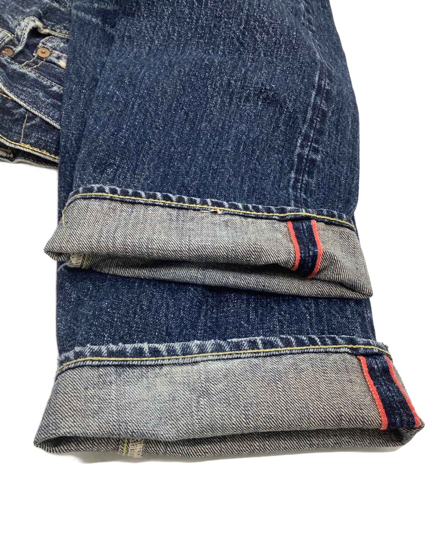 中古・古着通販】KAPITAL (キャピタル) リペア加工デニムパンツ KIRO