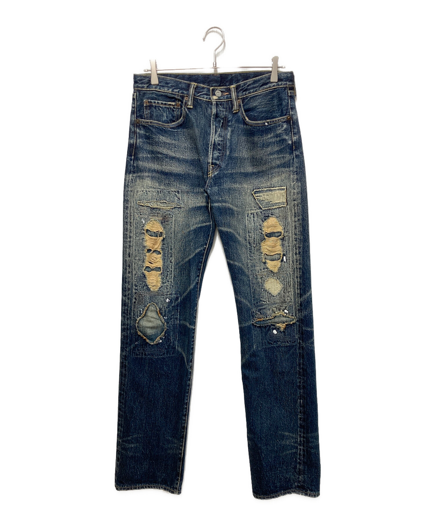 vintage kapital キャピタル denimパンツ　古着　33インチ 中古・古着通販】KAPITAL (キャピタル) デニムパンツ インディゴ