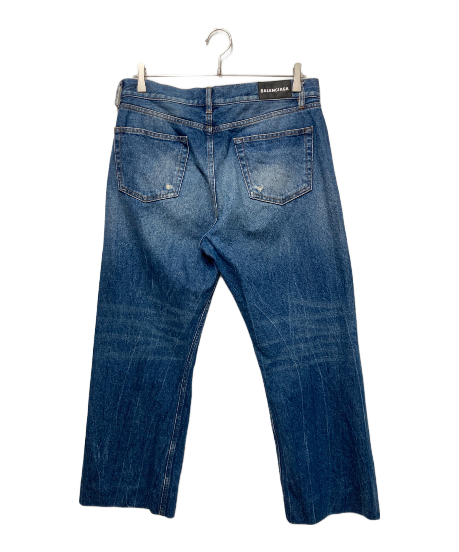 中古・古着通販】BALENCIAGA (バレンシアガ) クロップドジーンズ