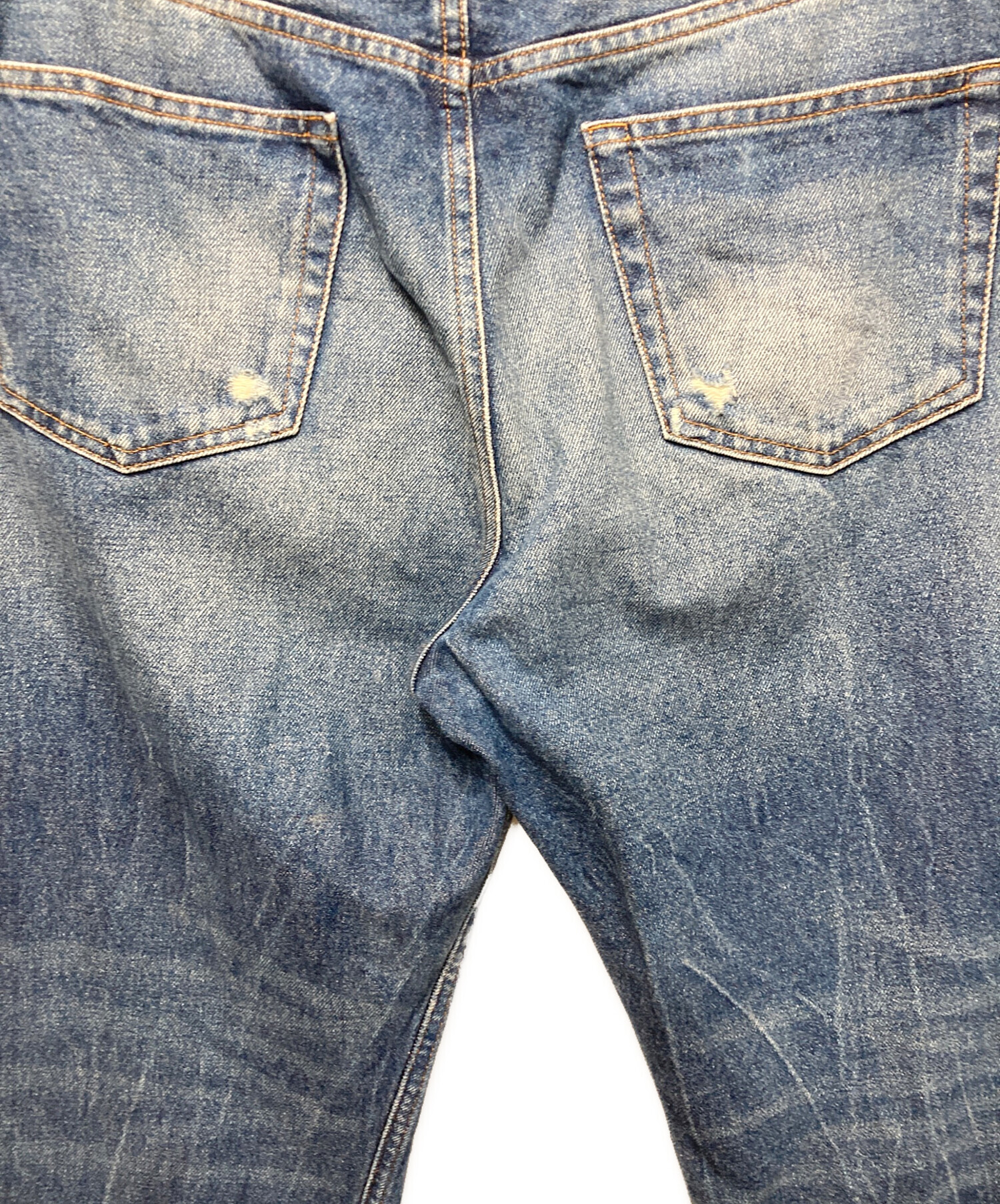 中古・古着通販】BALENCIAGA (バレンシアガ) クロップドジーンズ