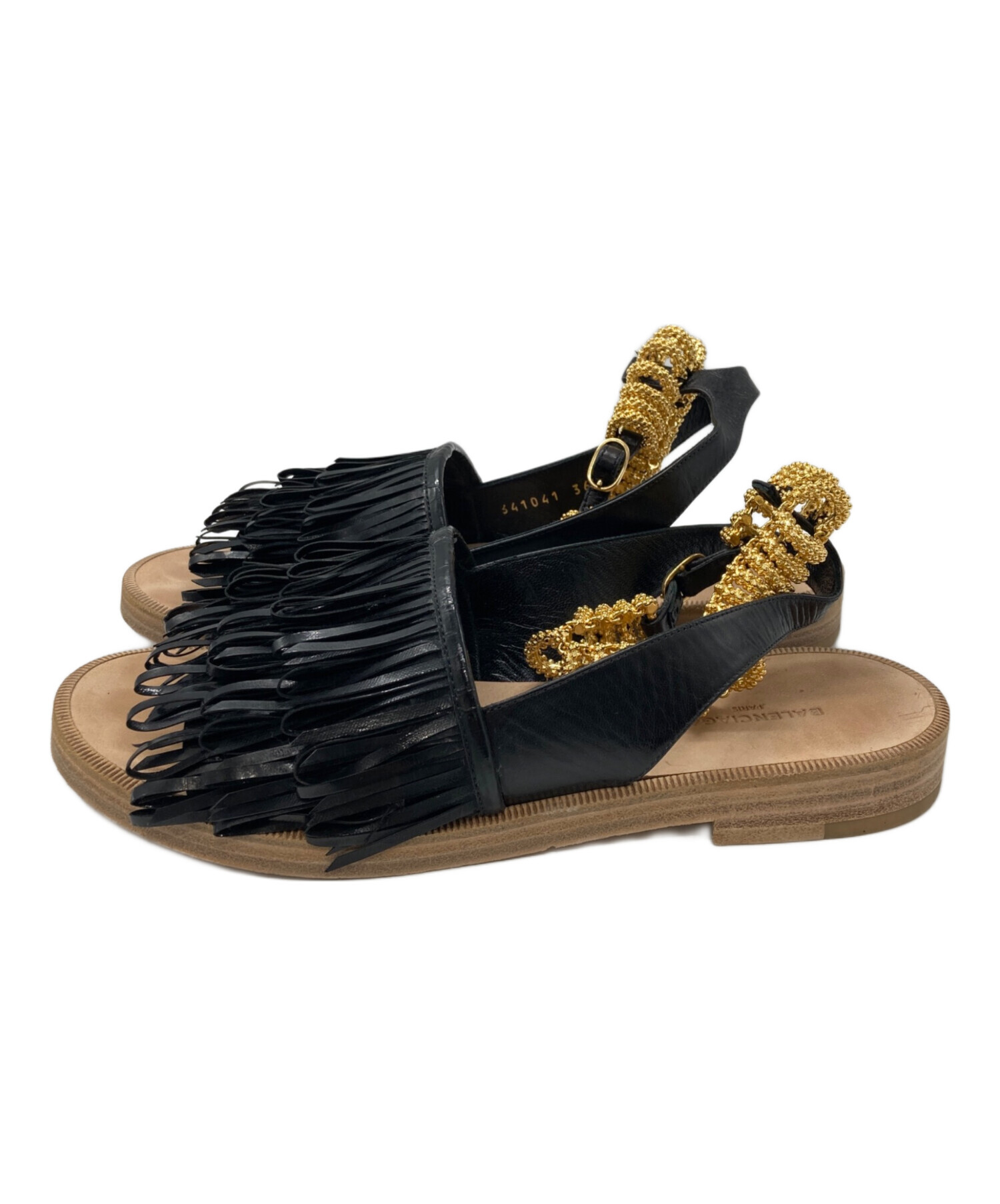 中古・古着通販】BALENCIAGA (バレンシアガ) パテントレザータッセル 