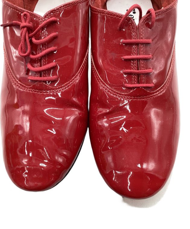 新品箱あり美品レペット再値下げ赤　エナメルシューズ　38 中古・古着通販】repetto (レペット) エナメルシューズ レッド サイズ