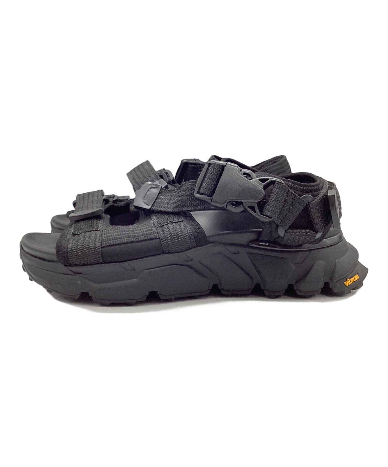 中古・古着通販】ZARA (ザラ) VIBRAM ハイキングサンダル ブラック
