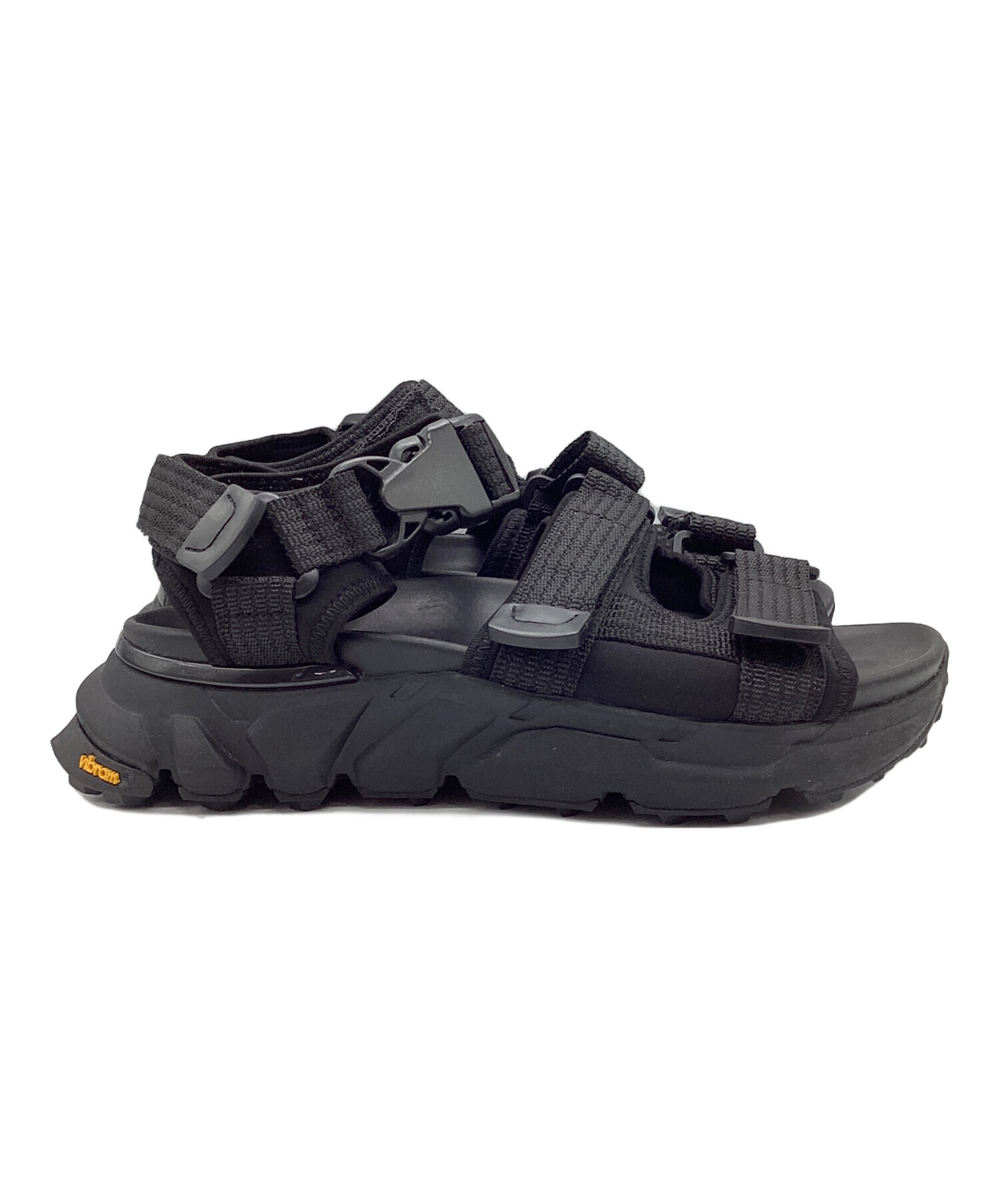 中古・古着通販】ZARA (ザラ) VIBRAM ハイキングサンダル ブラック