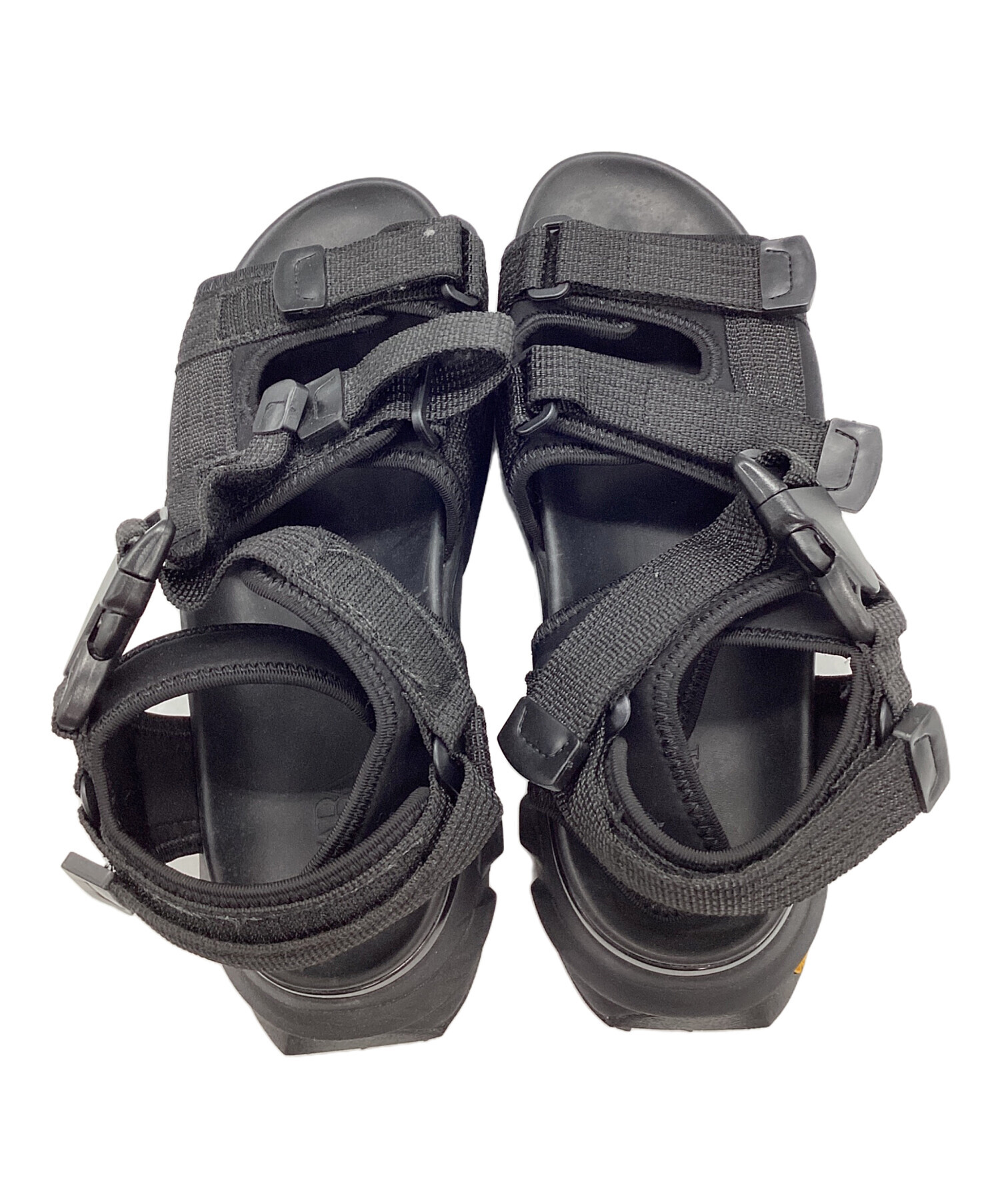 中古・古着通販】ZARA (ザラ) VIBRAM ハイキングサンダル ブラック