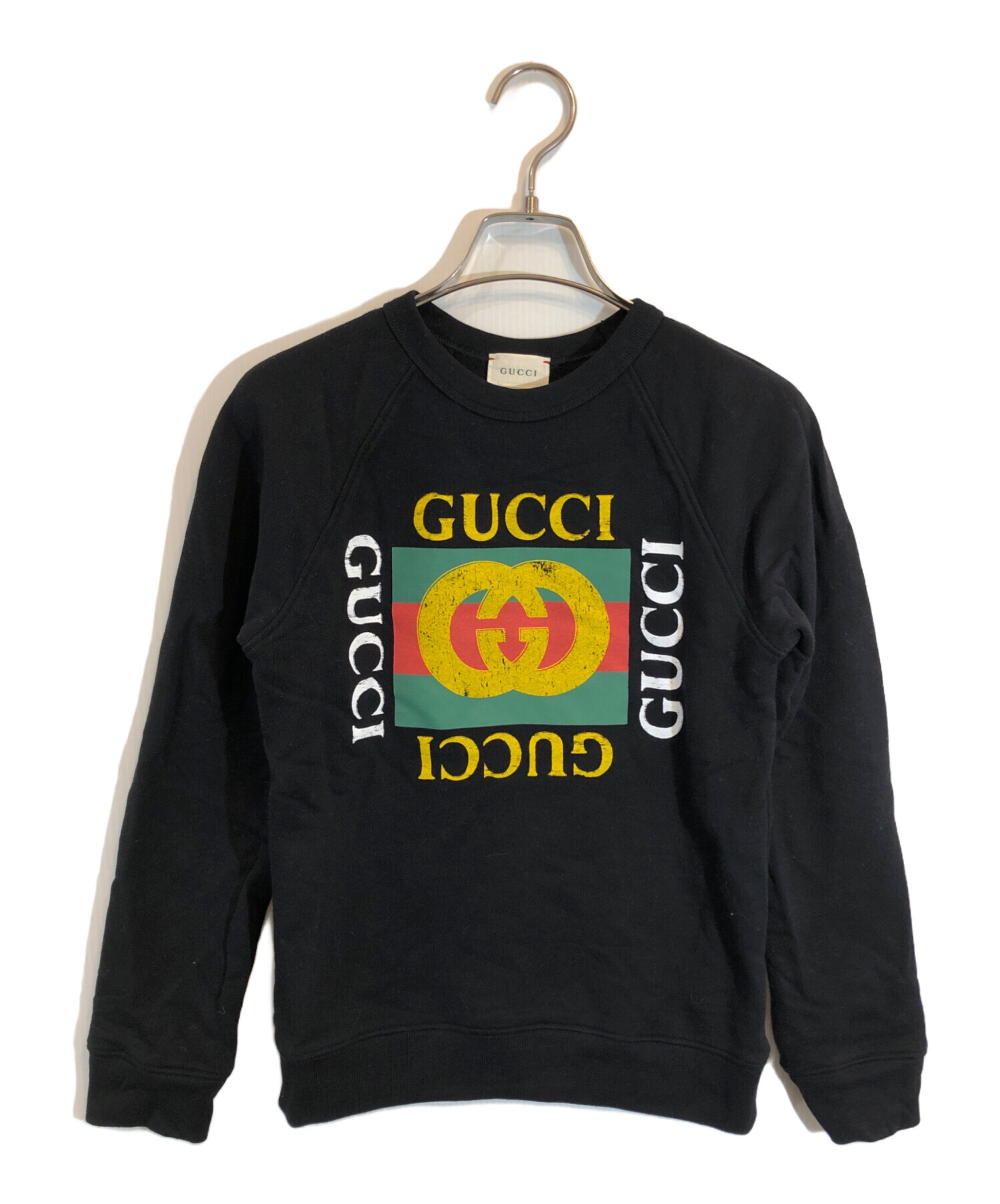 中古・古着通販】GUCCI (グッチ) GUCCI ロゴ スウェットシャツ