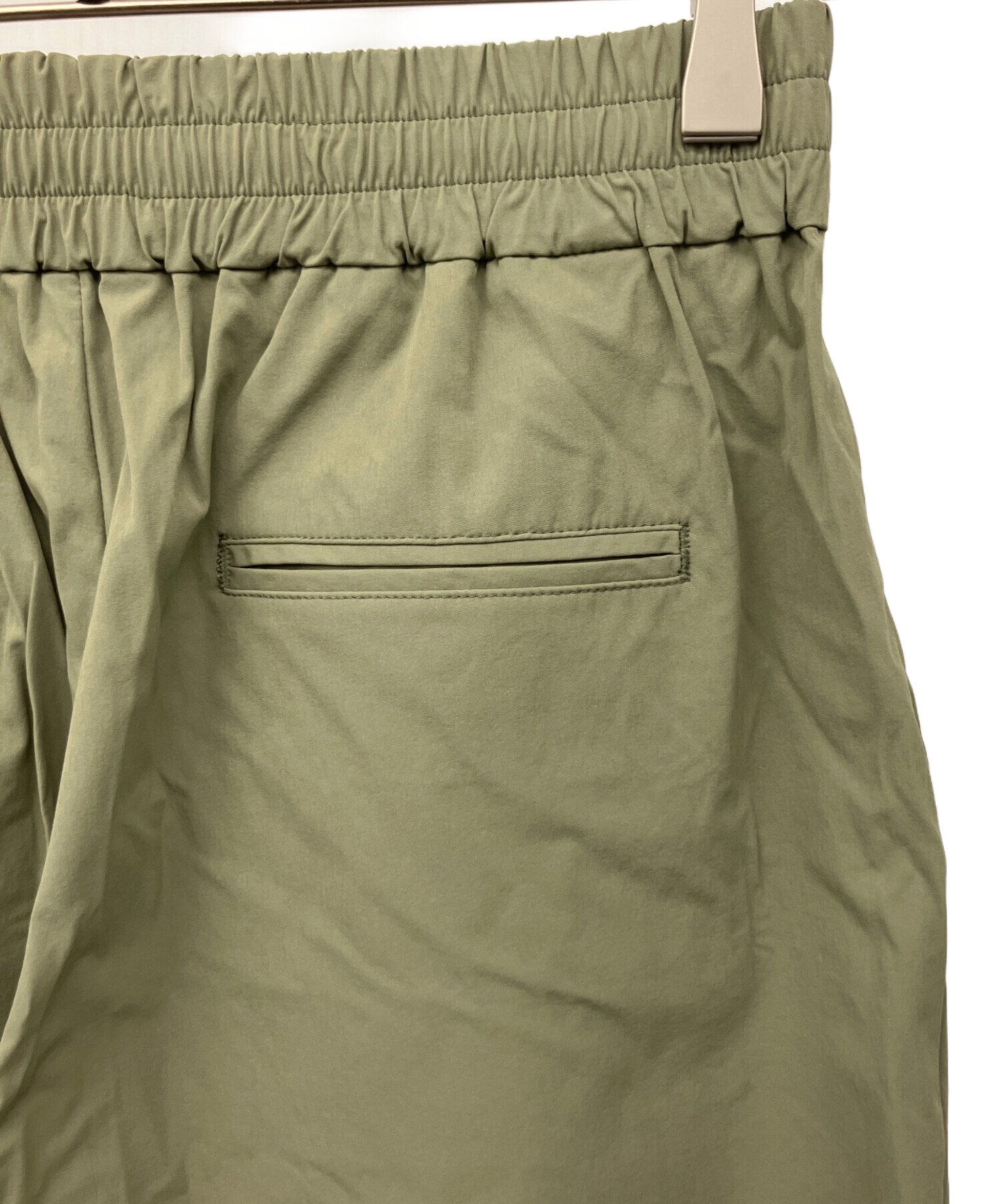 STRETCH タックパンツ 36 カーキ STRETCH TWILL タックパンツ（その他