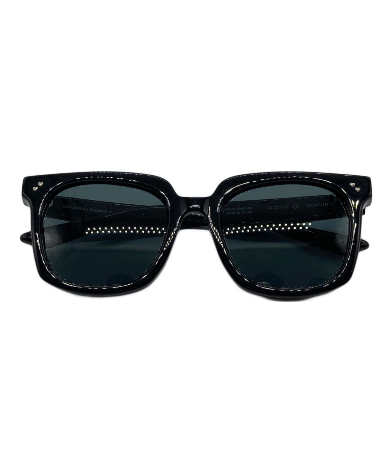 新品タグ付 BONNIE CLYDE DOUBLE SLAP サングラス 黒 BONNIE CLYDE（ボニークライド） サングラス 「BONNIE CLYDE / ボニー