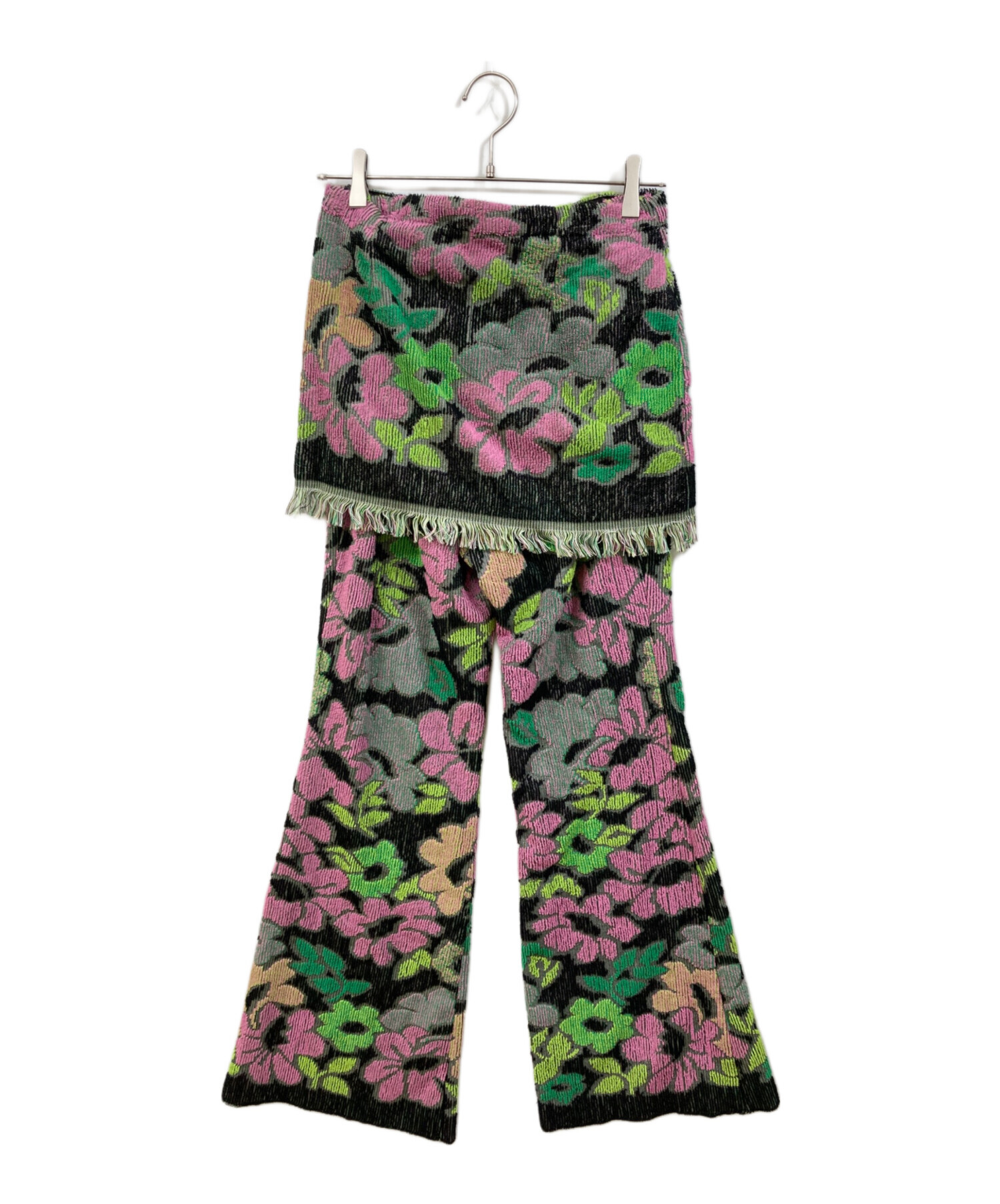 中古・古着通販】FUMIKA UCHIDA (フミカウチダ) Pile FLORAL PANTS