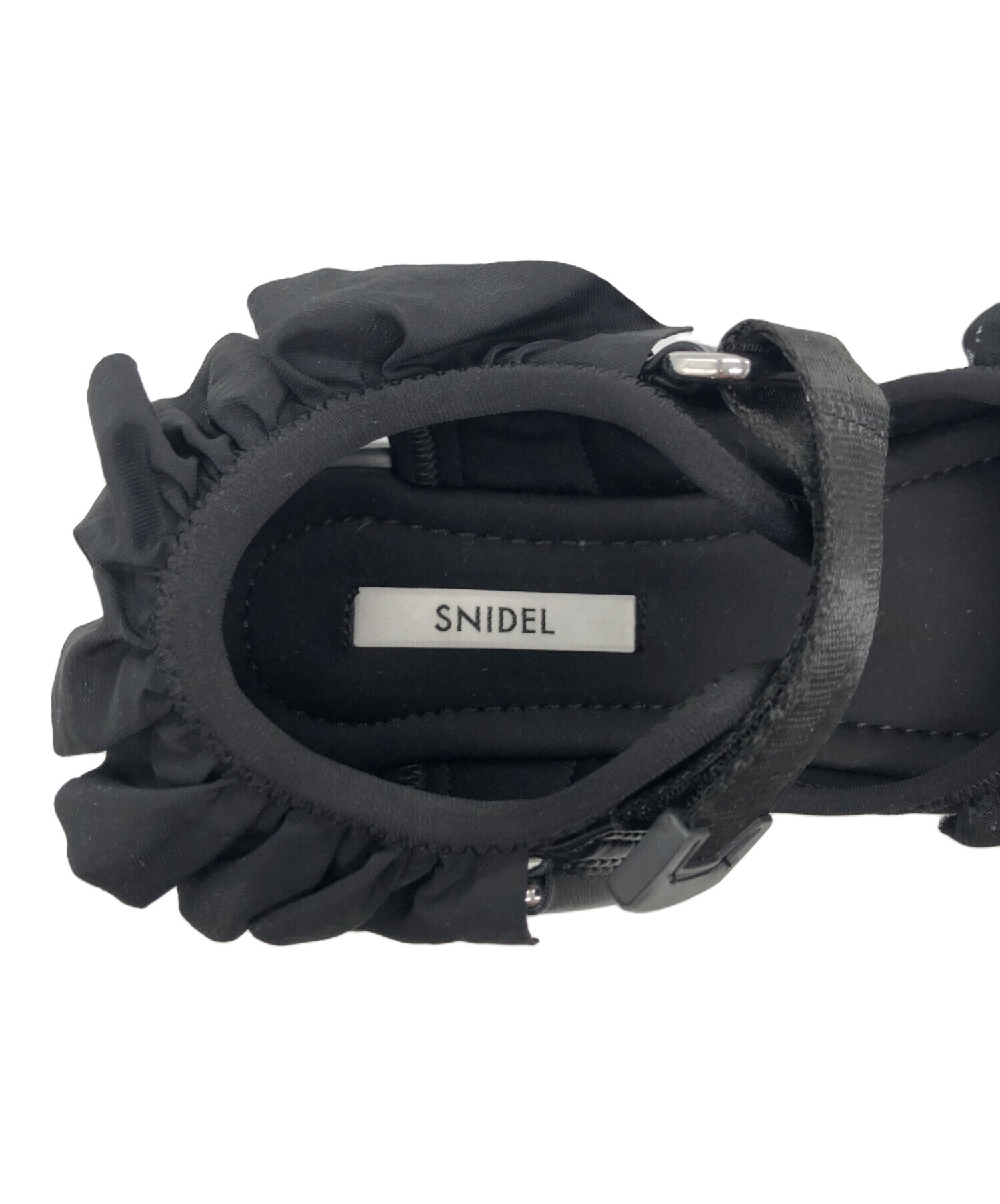 SNIDEL フリルスニーカーソールサンダル Snidel(スナイデル) フリル