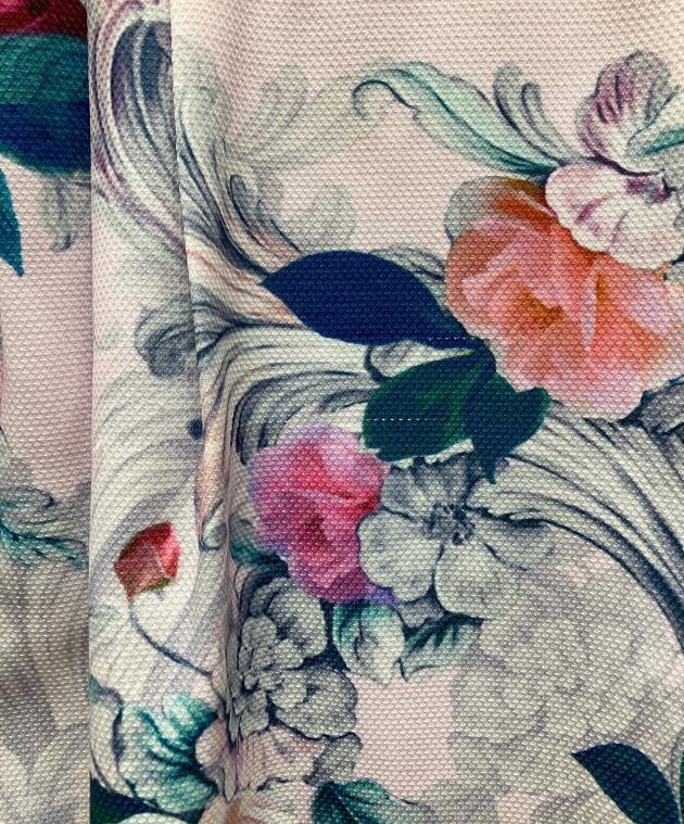 TED BAKER ノースリーブ フラワープリント ワンピース 中古・古着通販】ted baker (テッドベーカー) 花柄ノースリーブ