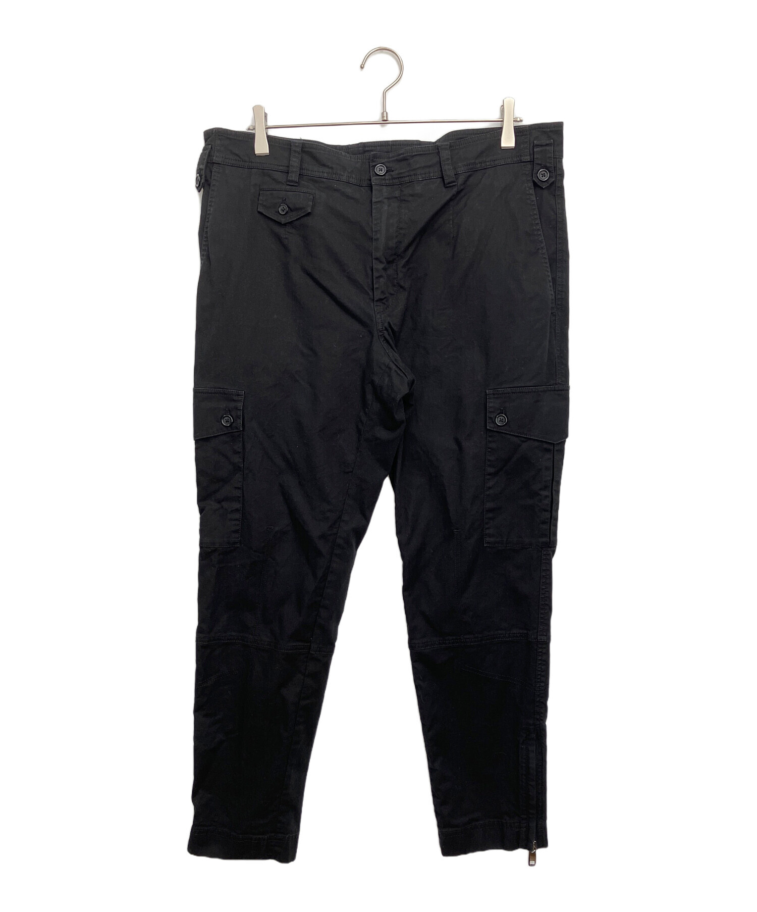 Dolce & Gabbana ブラックカーゴパンツ M 中古・古着通販】DOLCE & GABBANA (ドルチェ＆ガッバーナ) カーゴ