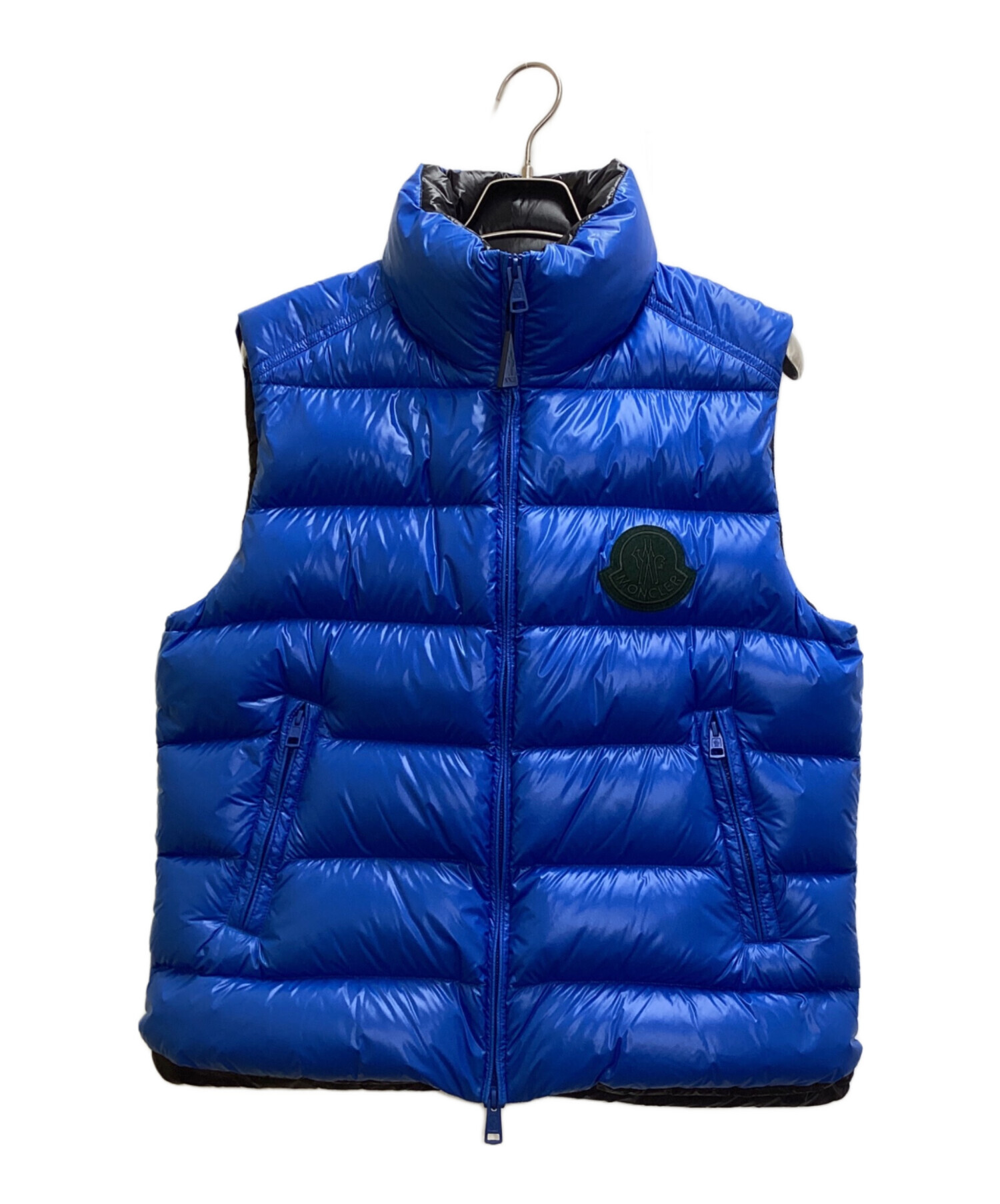 超レア！ガムブルー　MONCLER ダウンベスト 中古・古着通販】MONCLER (モンクレール) Parke ダウンベスト ブルー