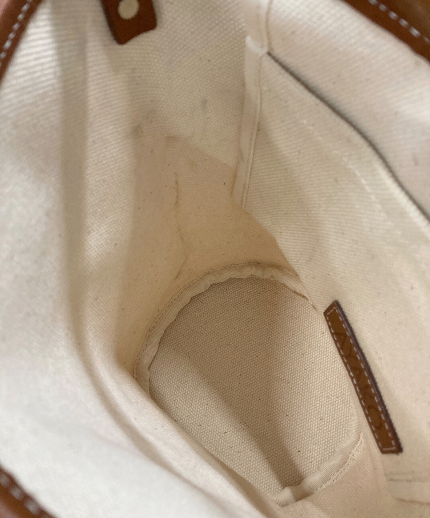 中古・古着通販】AYAKO (アヤコ) Fringe Bucket Bag ブラウン サイズ 