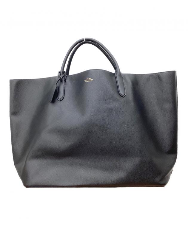 中古・古着通販】SMYTHSON (スマイソン) ポーチ付ハンドバッグ 中古・古着通販】SMYTHSON (スマイソン) ポーチ付ハンドバッグ