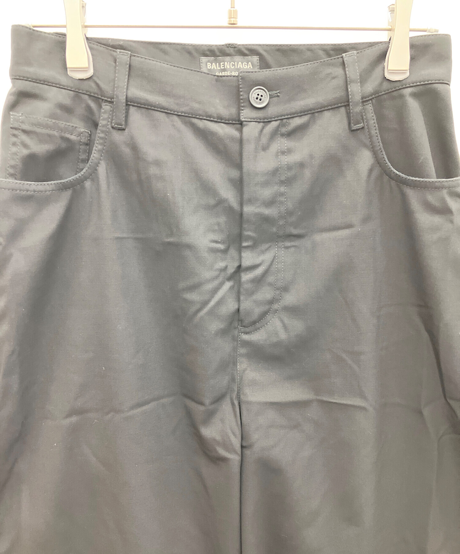 中古・古着通販】BALENCIAGA (バレンシアガ) ワイドレッグクロップド