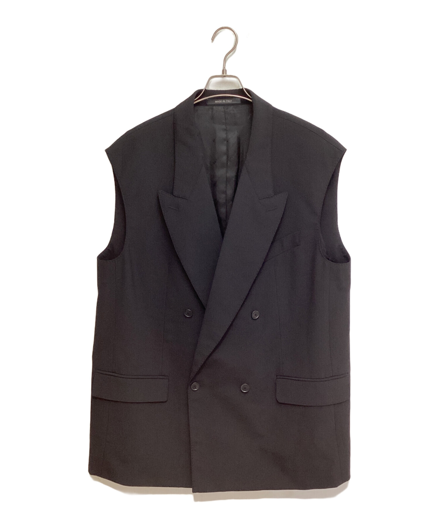 中古・古着通販】BALENCIAGA (バレンシアガ) ダブルブレスト ベスト 