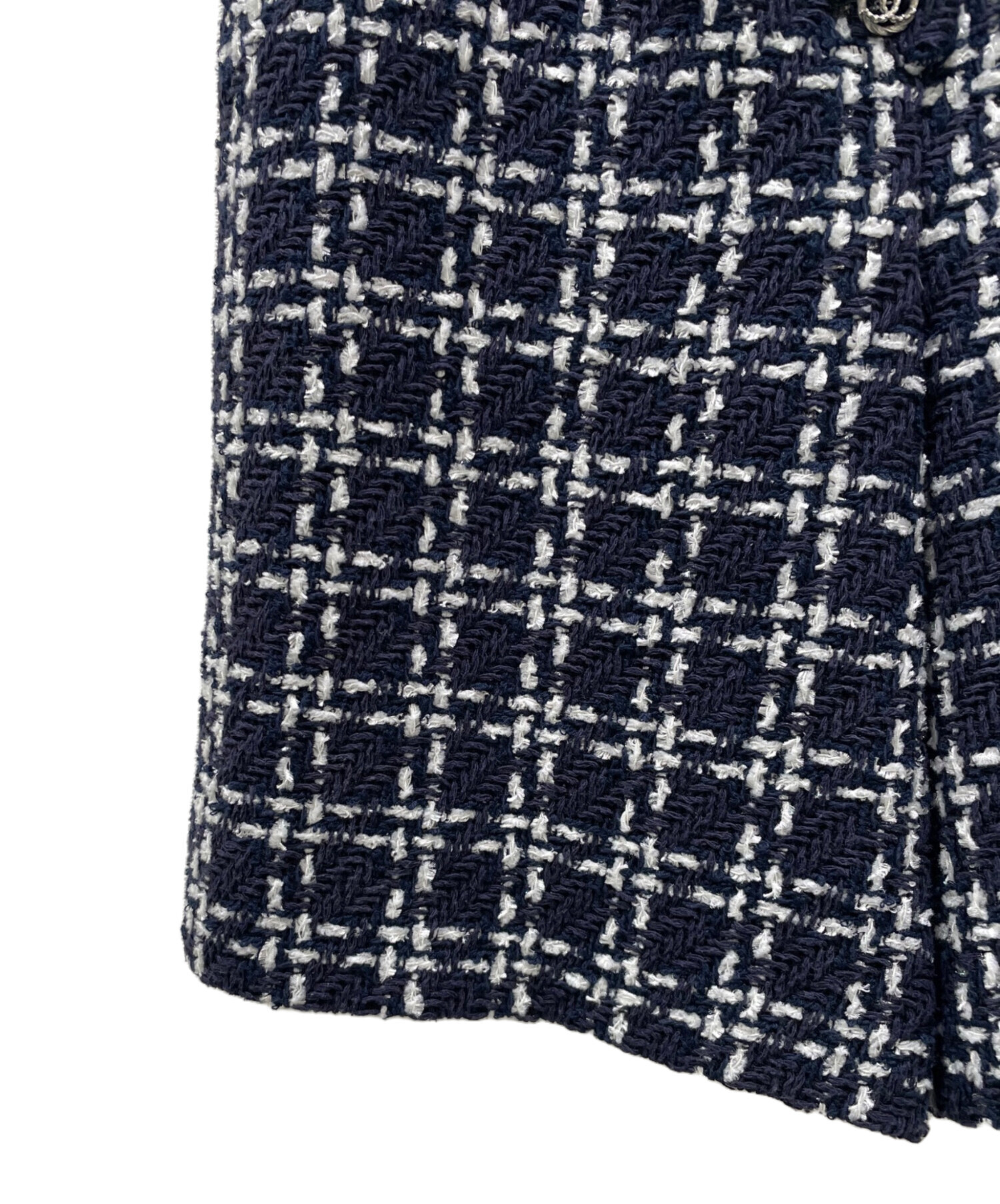 中古・古着通販】CHANEL (シャネル) ココボタン ツイード ショート