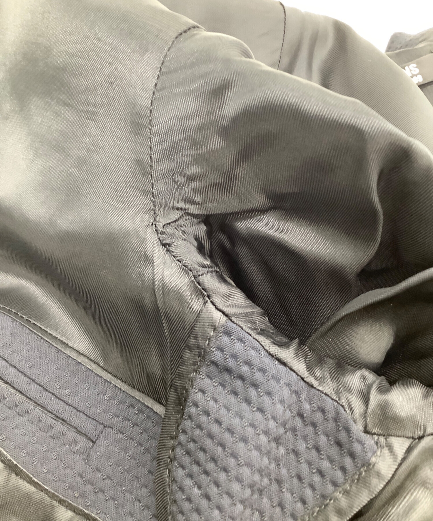 ラフシモンズ 09ss ノーカラージャケット RAF SIMONS ラフシモンズ