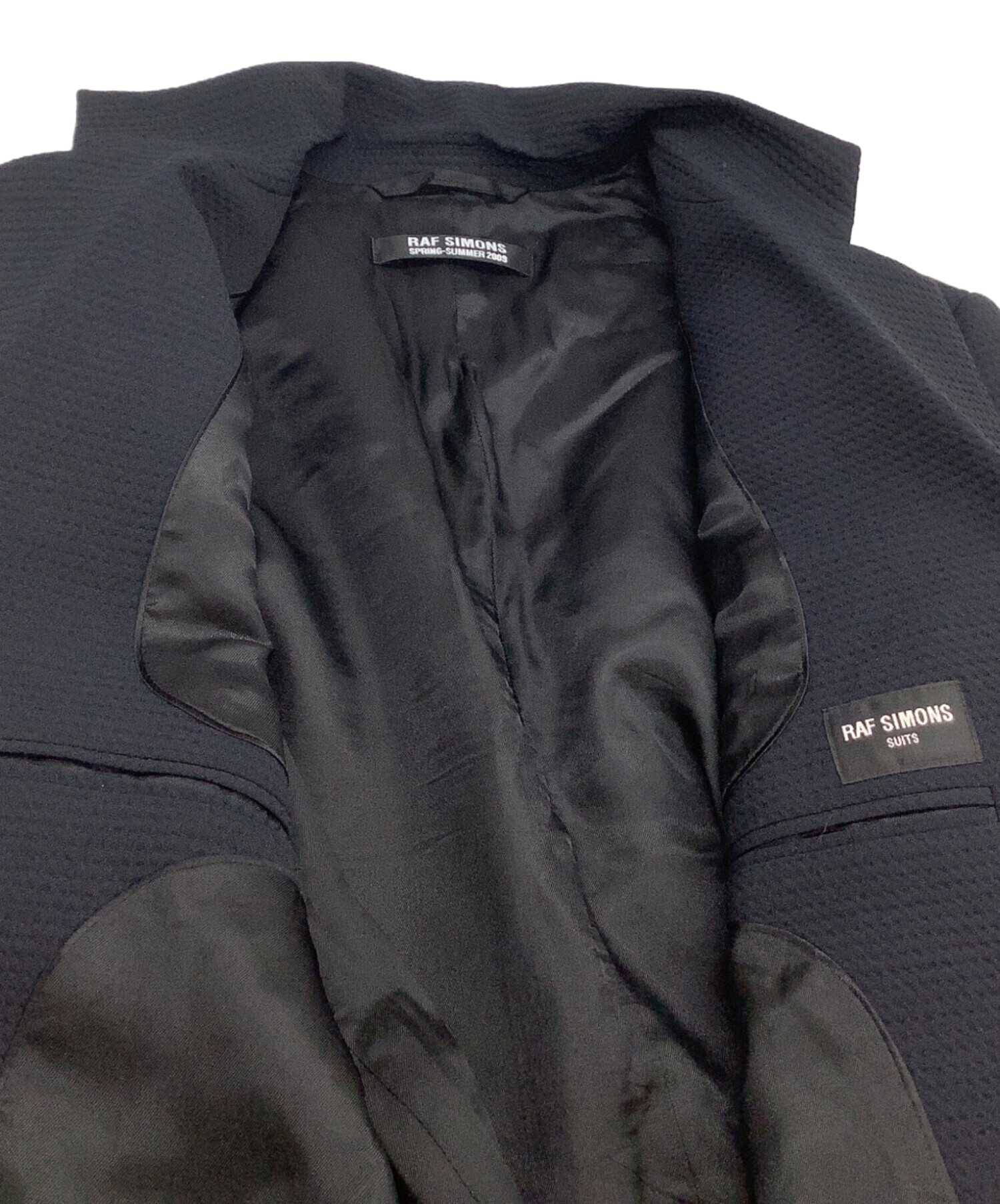 中古・古着通販】RAF SIMONS (ラフシモンズ) シアサッカーテーラード