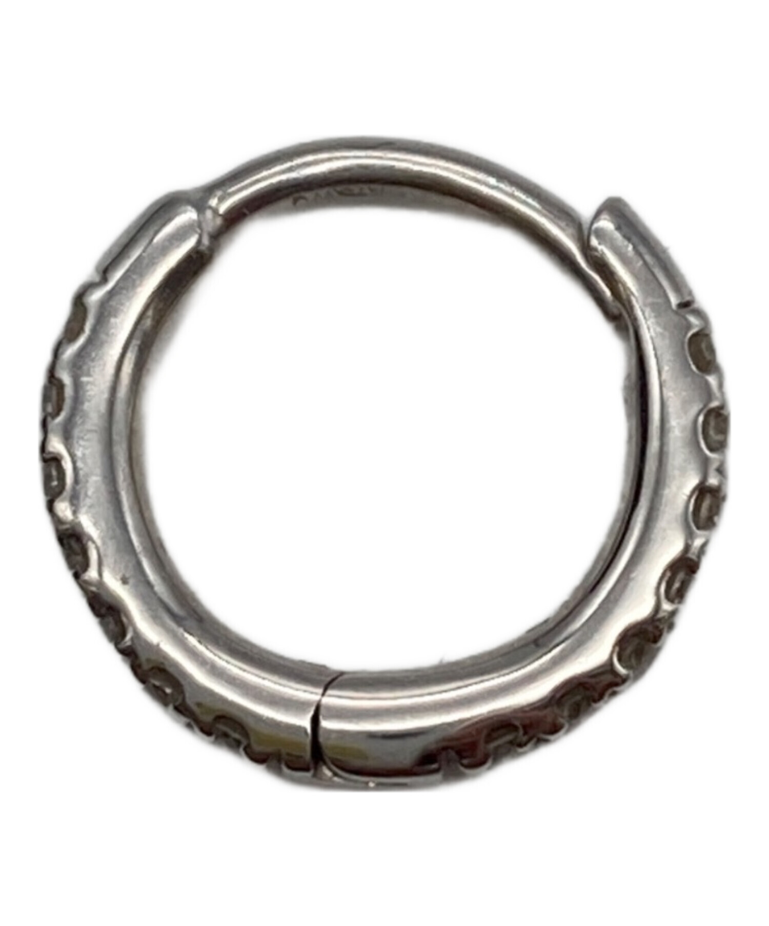 YUuuri様★付属品付きヒロタカダイヤモンドフープXSサイズ K18 MANHATTAN ダイヤモンド フープ ピアス XS サイズ