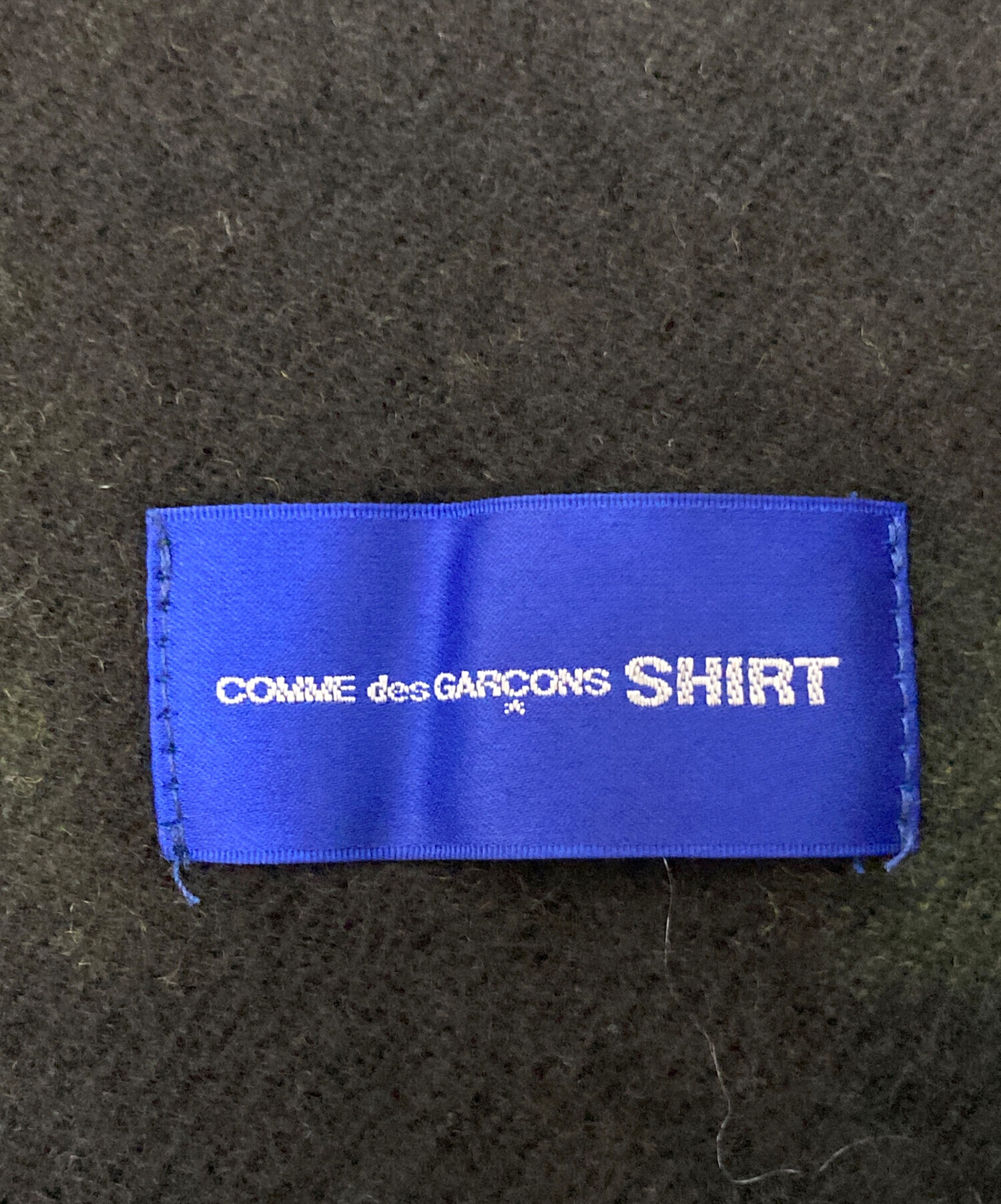 COMME des GARCONS SHIRT ウールマフラー ストール COMME DES GARCONS SHIRT ウールマフラー COMME des GARCONS SHIRT